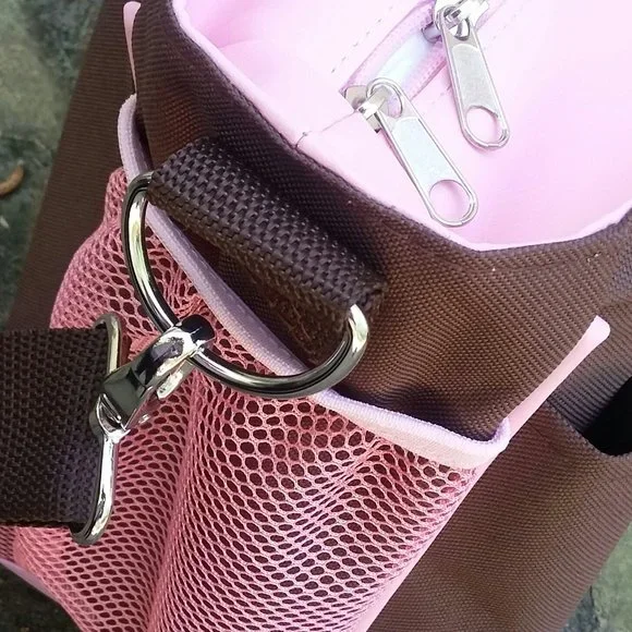 Dog Overnight Bag - Pink - Picture 3 of 4